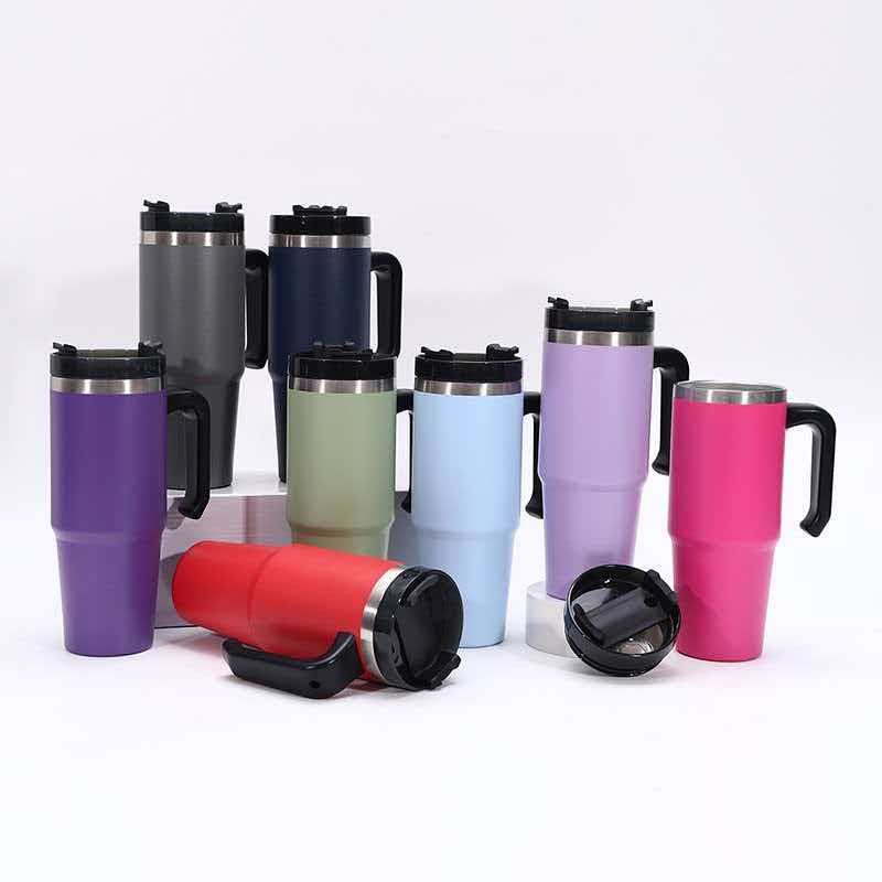30oz Single-Handle Coffee Tumbler
