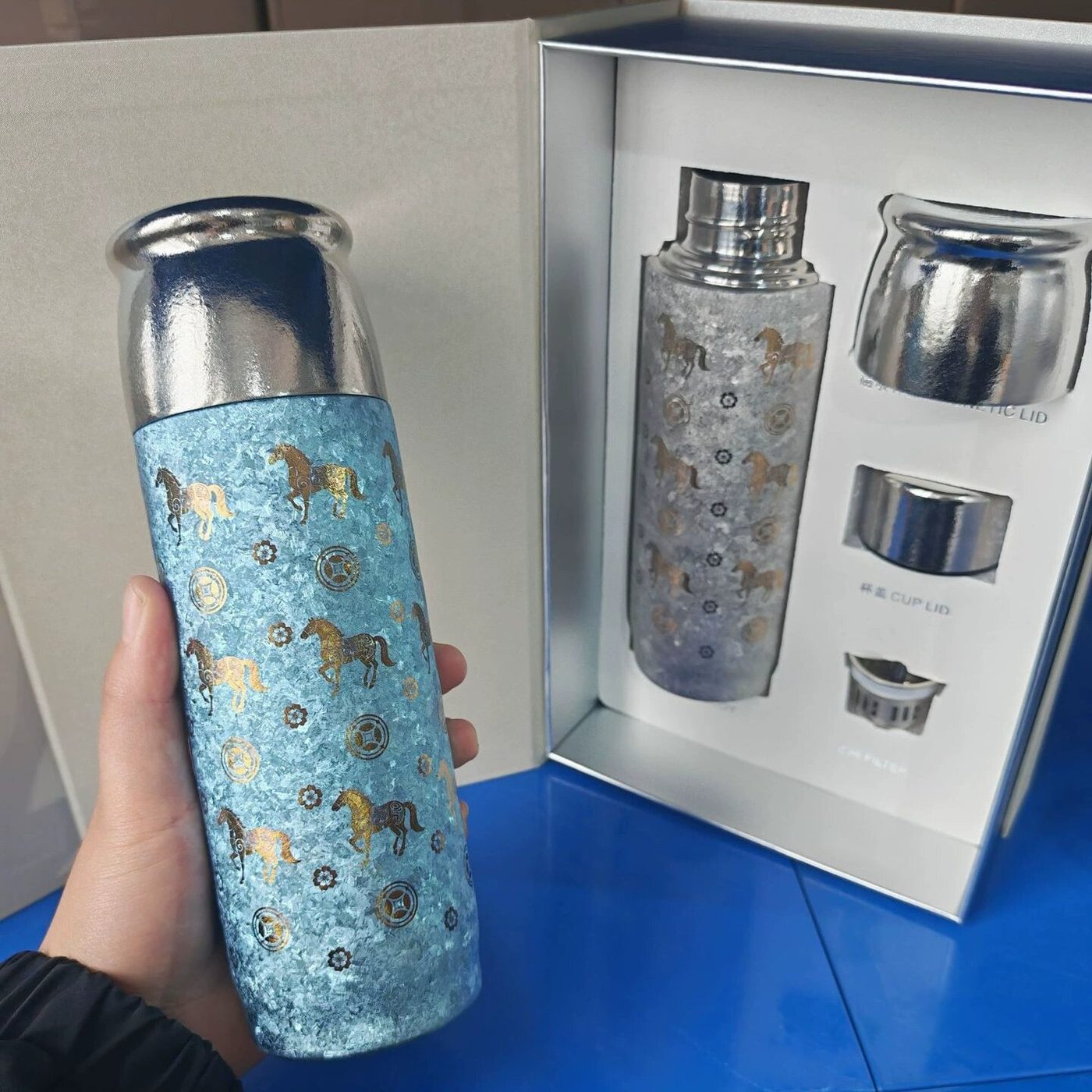 TA1 Pure Titanium Gift Tumbler 420ml