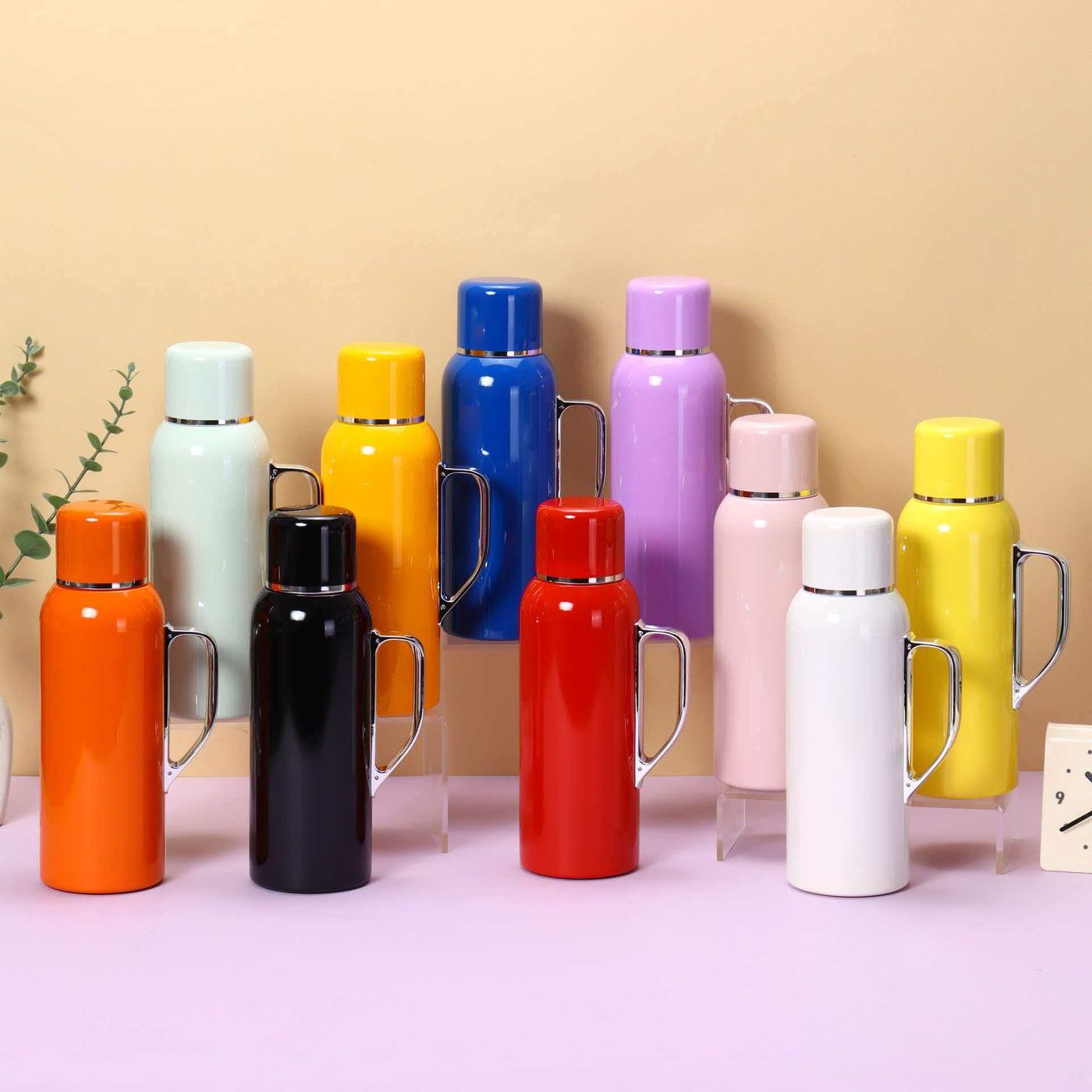 Stainless Steel Handle Tumbler 800ml