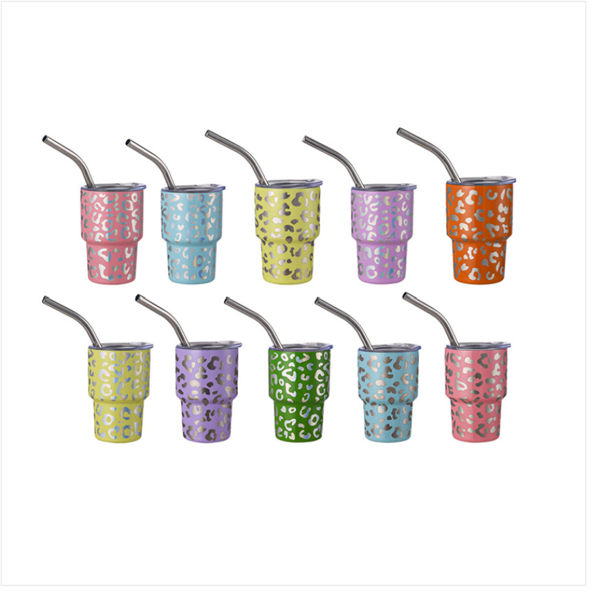 2oz Flower Straw Mini Bottle